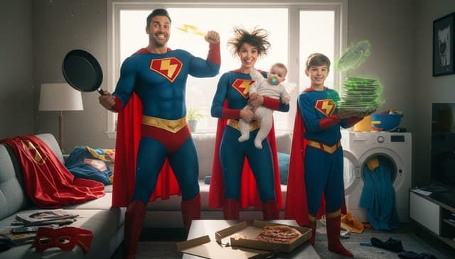 How a movie superhero family comedy brings laughter and heart together