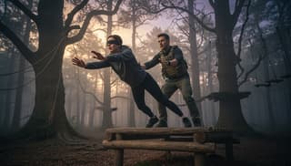 How movie trust exercises build authentic connections on screen