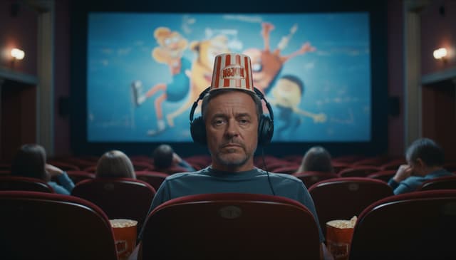 How movie tuning out comedy shapes audience experience