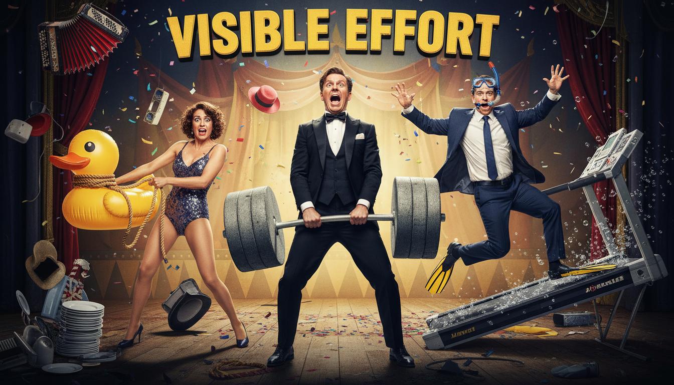 How Visible Effort Shapes Comedy in Modern Movies