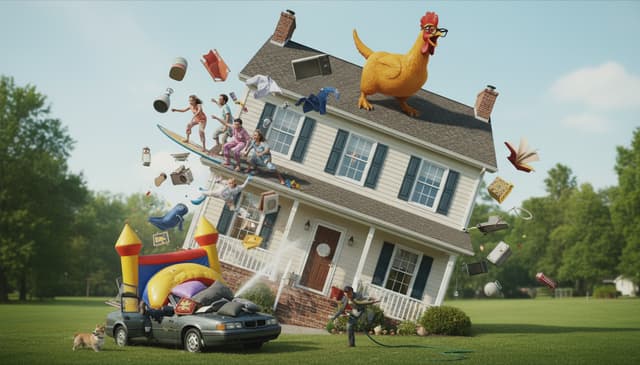 How the movie whole house comedy brings laughter to every room