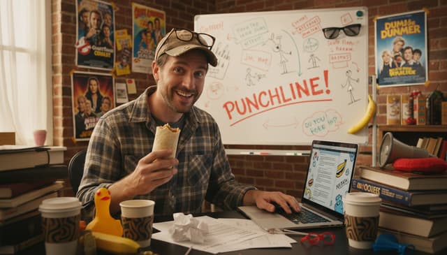 How a movie writer crafts memorable comedy movies