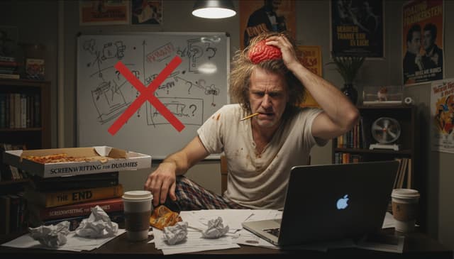 Overcoming movie writer's block: a comedy approach to creativity