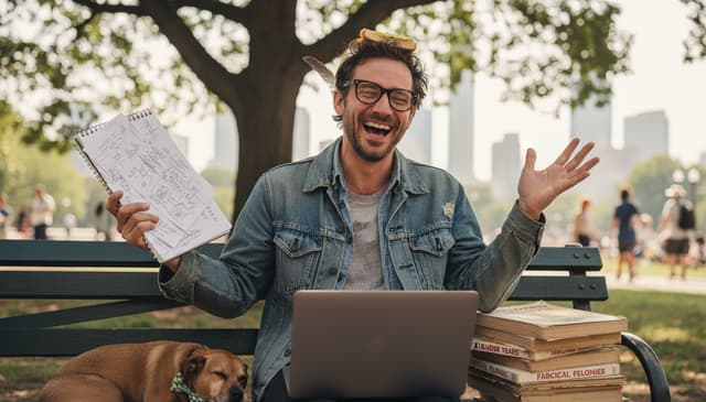 How Movie Writing Inspired a New Book on Comedy Craft