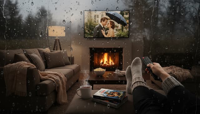 Best movies for rainy days: cozy picks to brighten your mood