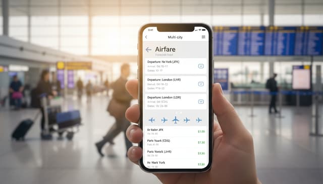Multi-Leg Airfare Search: How to Find the Best Routes and Prices