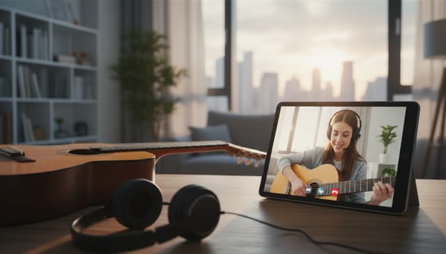 Muzyka online korepetycje: jak skutecznie uczyć się zdalnie