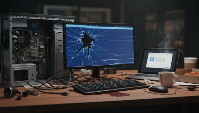 Najczęstsze problemy z komputerem: jak je rozpoznać i rozwiązać