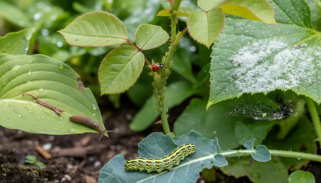 Najczęstsze szkodniki roślin ogrodowych: jak je rozpoznać i zwalczać