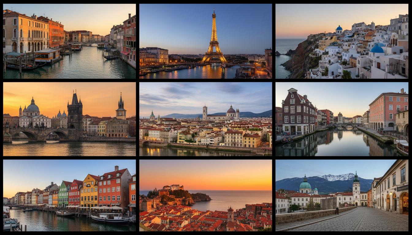 Najładniejsze miasta Europy: przewodnik po wyjątkowych miejscach
