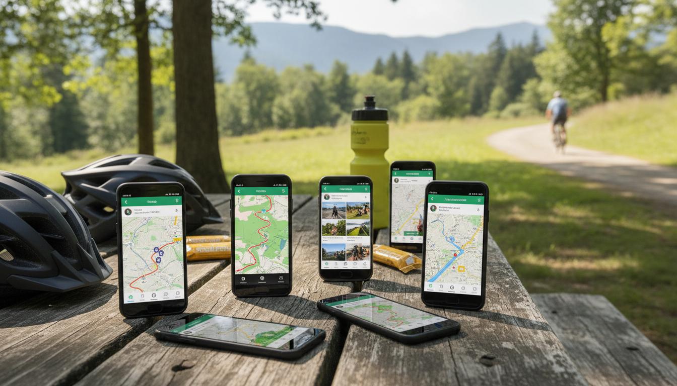 Najlepsze aplikacje do podróży rowerowych: praktyczny przewodnik