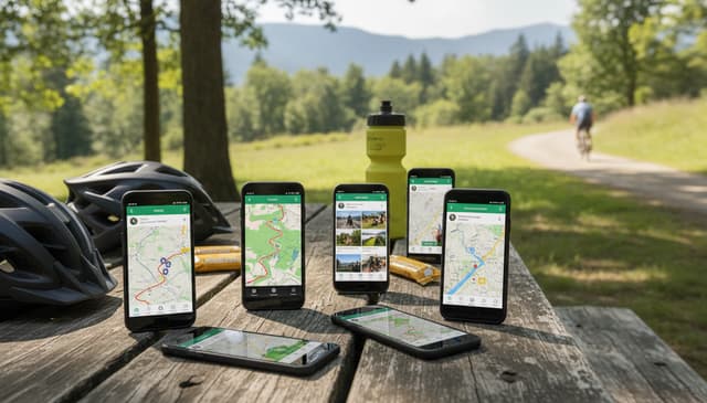 Najlepsze aplikacje do podróży rowerowych: praktyczny przewodnik