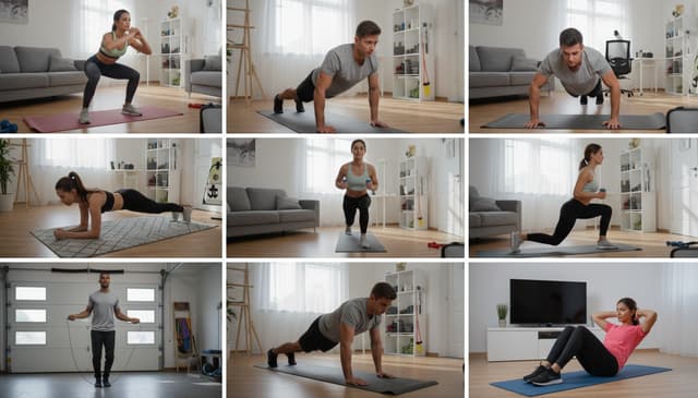 Najlepsze ćwiczenia do wykonania w domu: praktyczny przewodnik