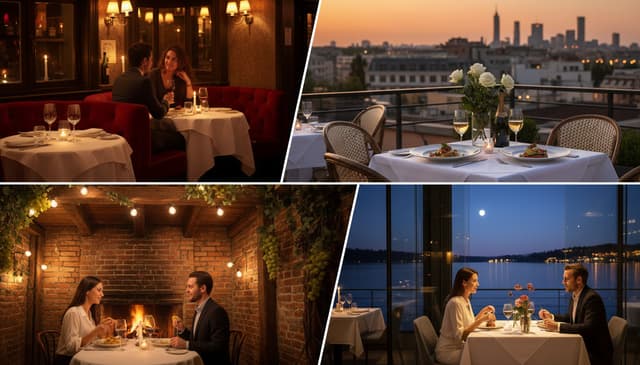 Najlepsze lokale na romantyczną kolację: przewodnik po wyjątkowych miejscach