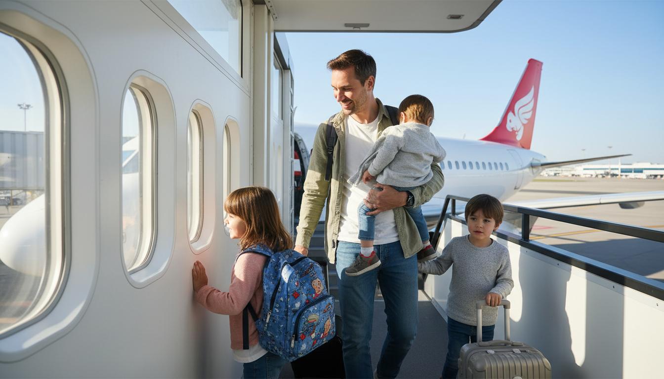 Najlepsze loty dla podróżujących z dziećmi: praktyczny przewodnik