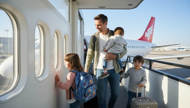 Najlepsze loty dla podróżujących z dziećmi: praktyczny przewodnik