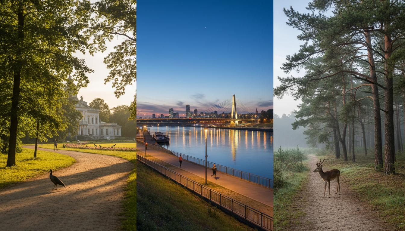 Najlepsze miejsca na jogging w Warszawie: praktyczny przewodnik