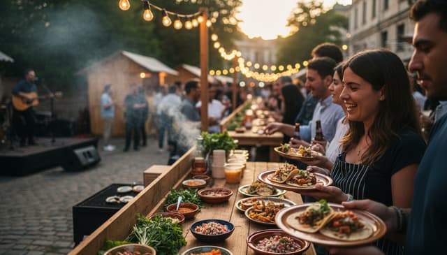 Najlepsze miejsca na lokalne wydarzenia kulinarne: przewodnik ulice.ai