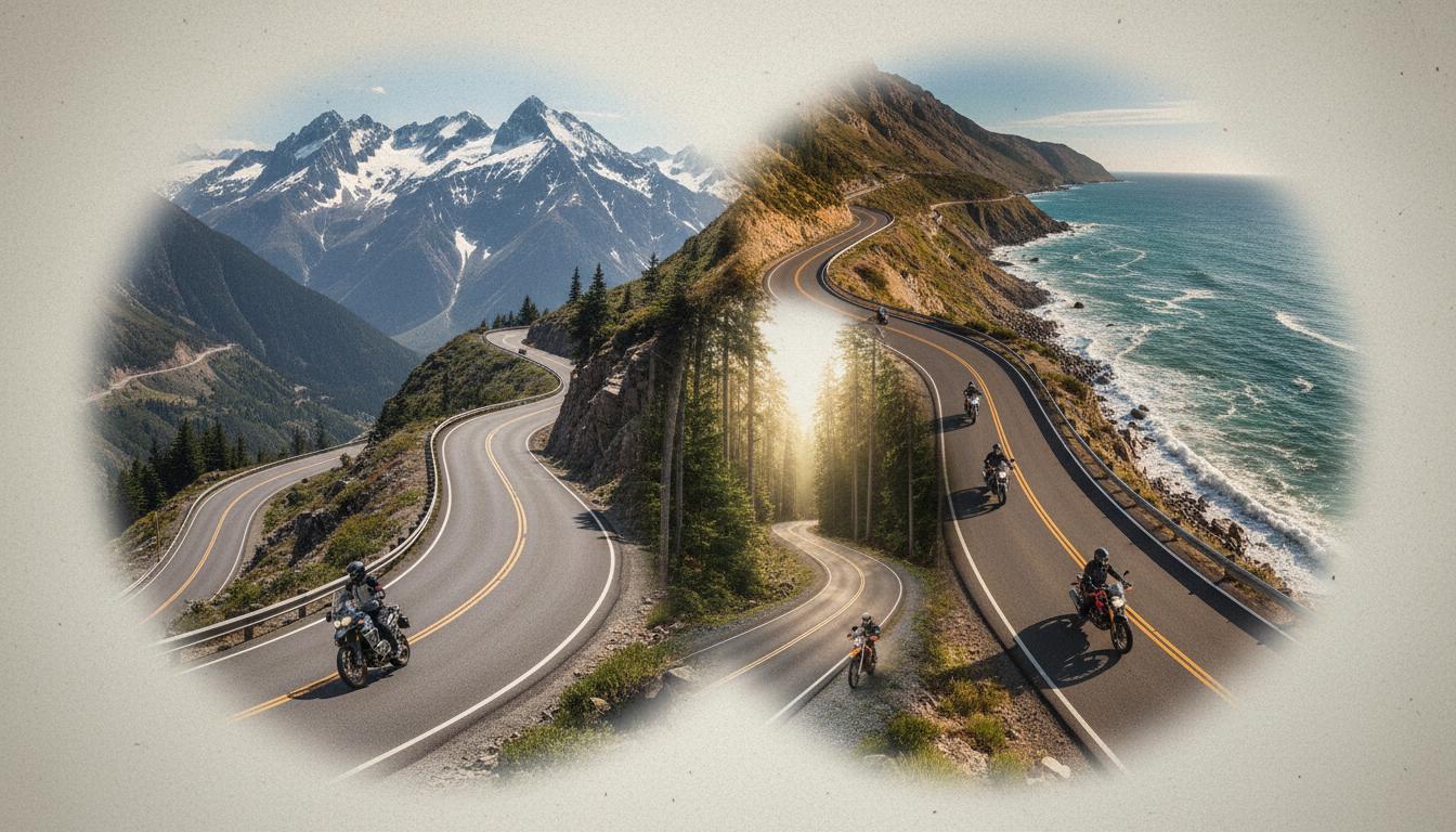 Najlepsze miejsca na podróżowanie motocyklem: praktyczny przewodnik