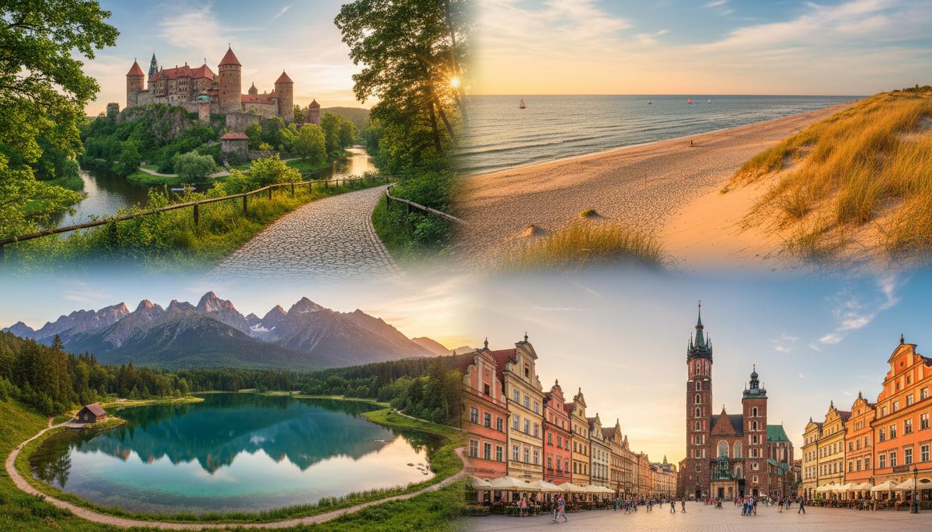 Najlepsze miejsca na urlop w Polsce: przewodnik po top destynacjach