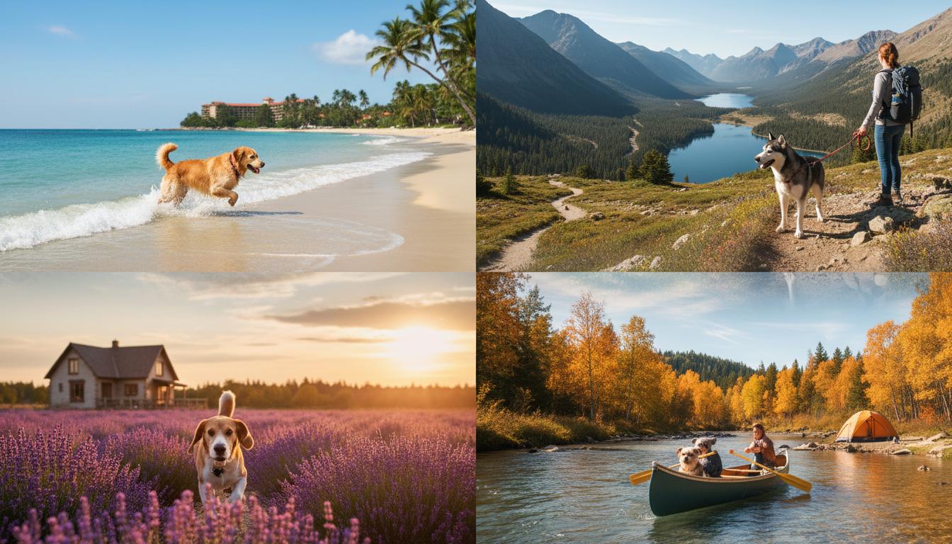 Najlepsze miejsca na wakacje z psem: praktyczny przewodnik