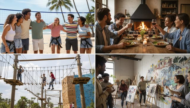 Najlepsze miejsca na wyjście integracyjne: praktyczny przewodnik