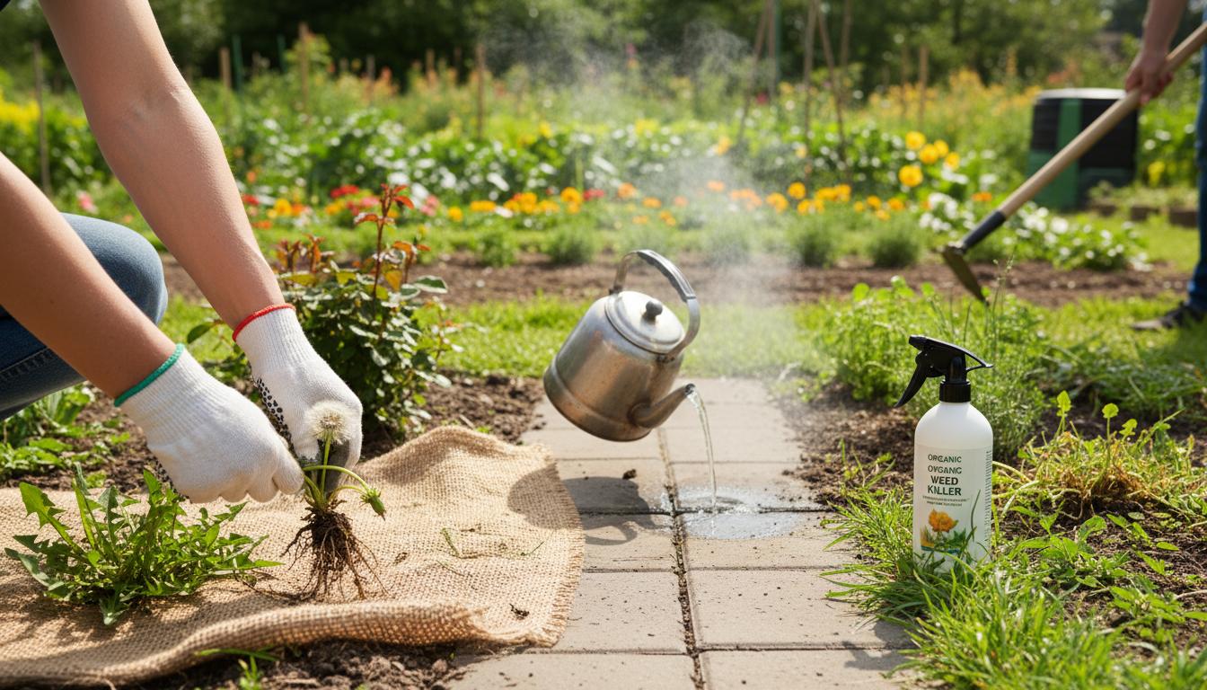 Najlepsze sposoby na chwasty: praktyczny przewodnik dla ogrodników