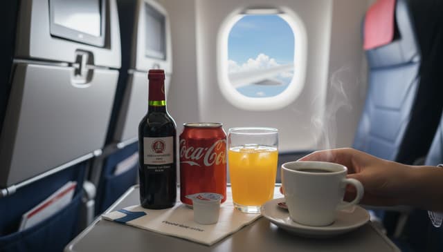 Napoje w samolocie: co warto wiedzieć przed lotem
