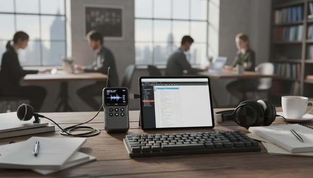 Narzędzia do transkrypcji dla dziennikarzy: praktyczny przewodnik