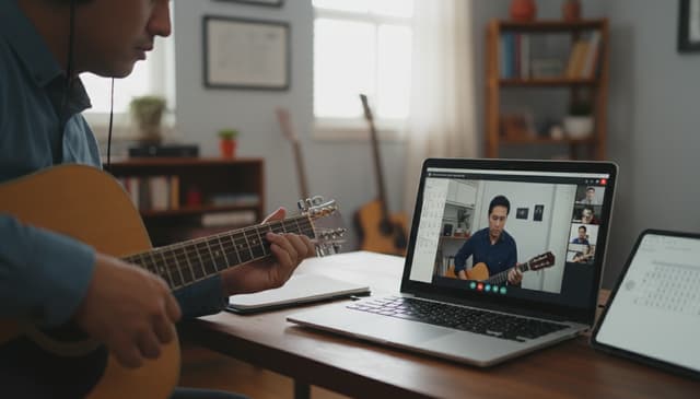 Nauka gitary online: praktyczny przewodnik dla początkujących