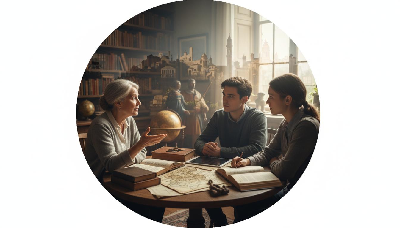 Nauka historii przez rozmowy: skuteczna metoda na lepsze zapamiętywanie