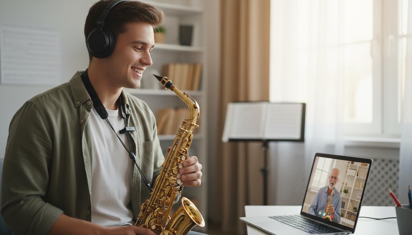 Nauka saksofonu online: praktyczny przewodnik dla początkujących