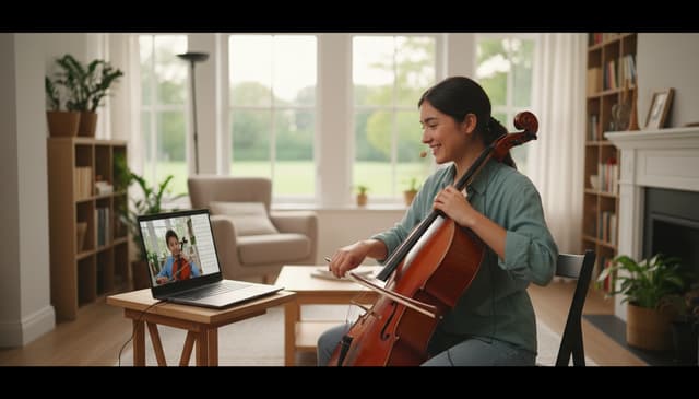 Nauka wiolonczeli online: praktyczny przewodnik dla początkujących