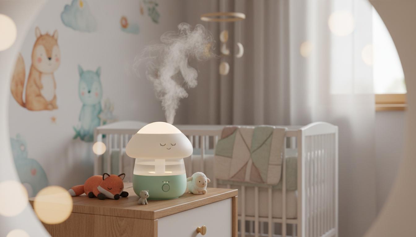 Nawilżacz do pokoju dziecięcego: praktyczny przewodnik dla rodziców