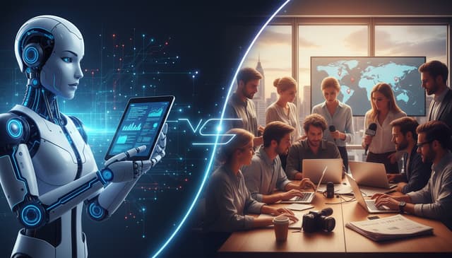 News Automation Vs News Agencies: Exploring the Future of Journalism