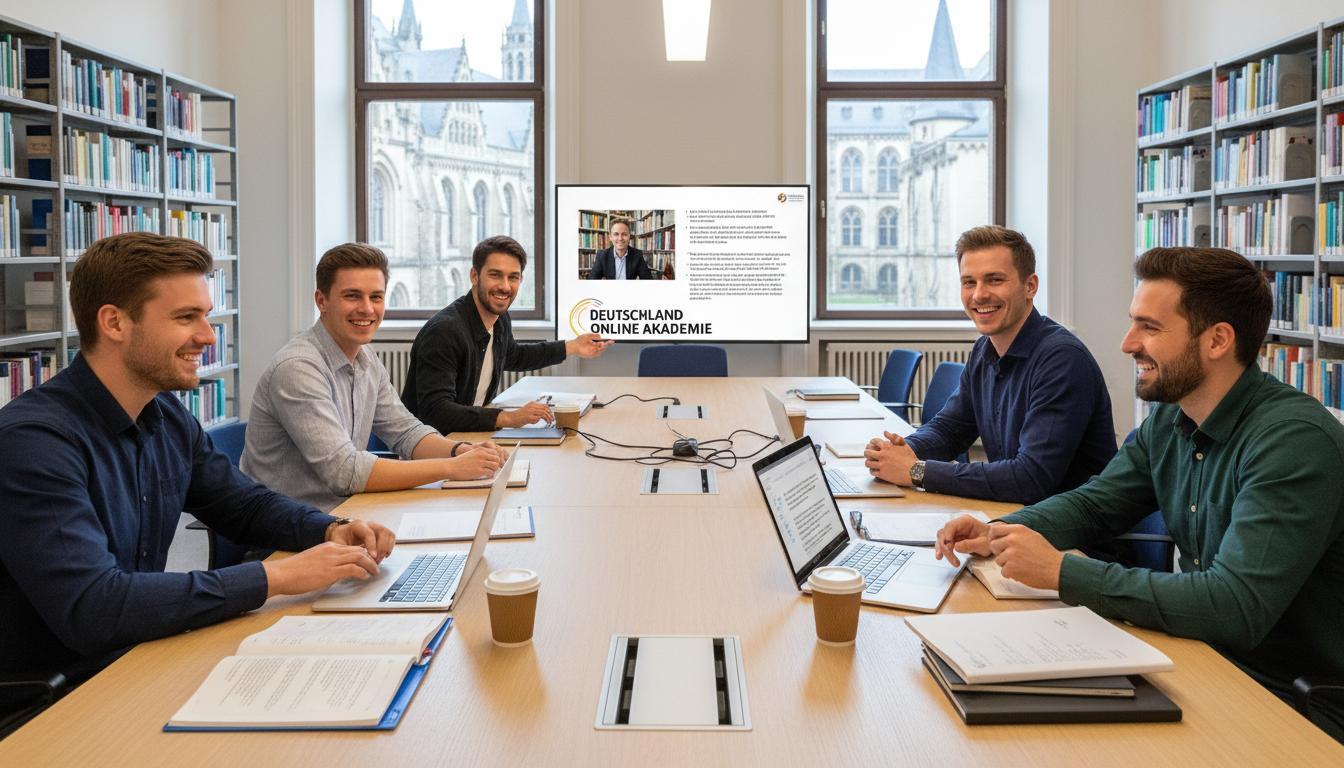 Niemiecki akademicki online: praktyczny przewodnik dla studentów