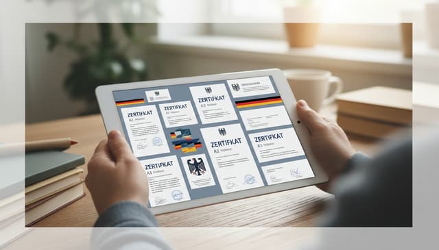 Niemiecki certyfikaty online: jak zdobyć i przygotować się skutecznie
