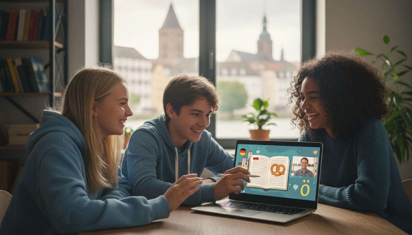 Niemiecki dla młodzieży online: praktyczny przewodnik nauki języka