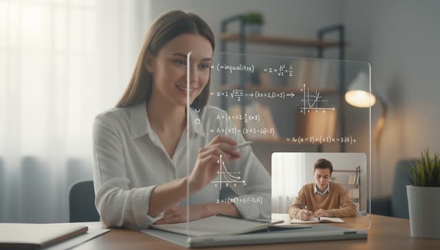 Nierówności online korepetycje: praktyczny przewodnik dla uczniów