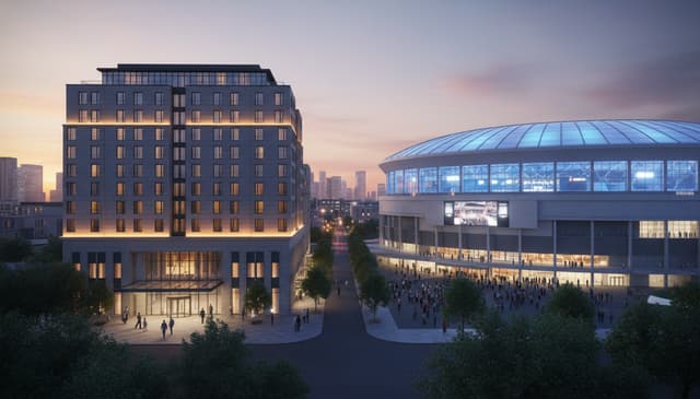 Noclegi blisko hali sportowej: praktyczny przewodnik dla podróżnych