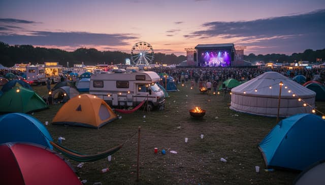 Noclegi na festiwalach muzycznych: praktyczny przewodnik dla uczestników