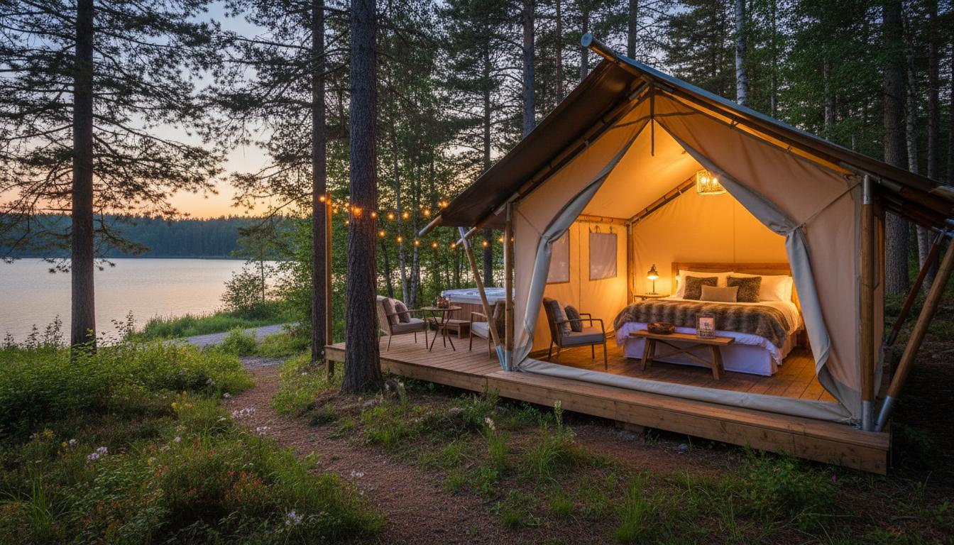 Noclegi w glampingu: praktyczny przewodnik po luksusowym wypoczynku