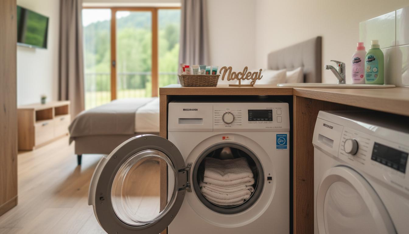 Noclegi z pralką: praktyczny przewodnik dla podróżujących