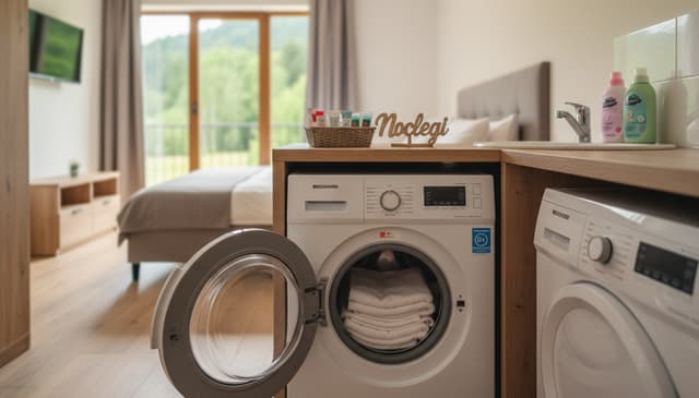 Noclegi z pralką: praktyczny przewodnik dla podróżujących