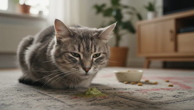 Objawy zatrucia pokarmowego u kota: jak je rozpoznać i reagować