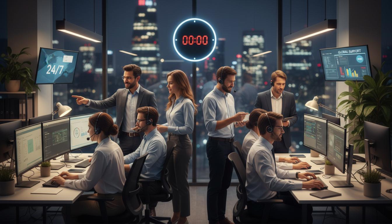 Obsługa klientów 24/7: praktyczny przewodnik dla nowoczesnej recepcji