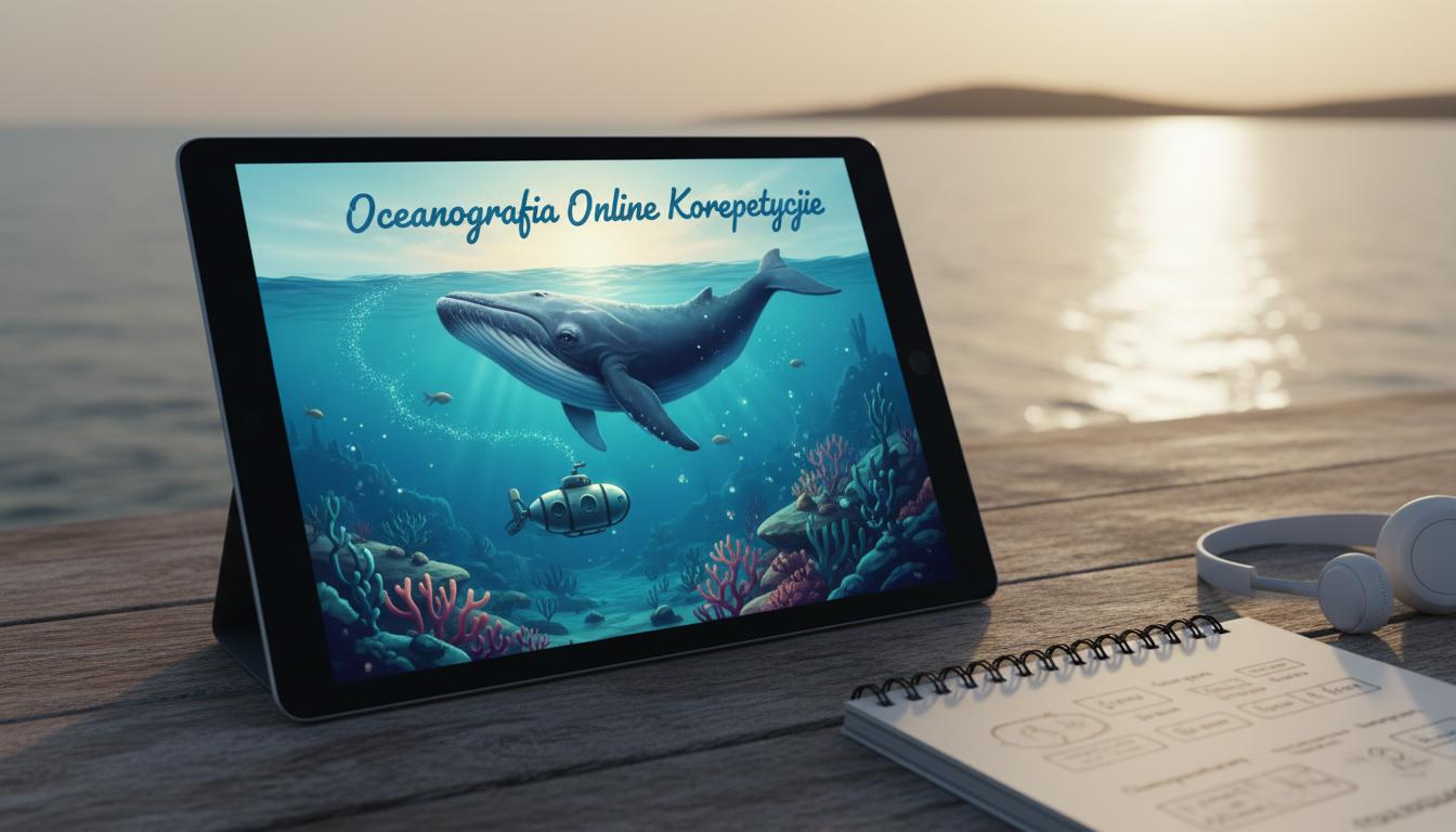 Oceanografia online korepetycje: jak skutecznie uczyć się zdalnie