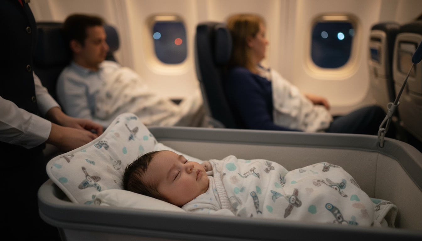 Od kiedy loty niemowlę? Granica między „wolno” a „ma to sens”