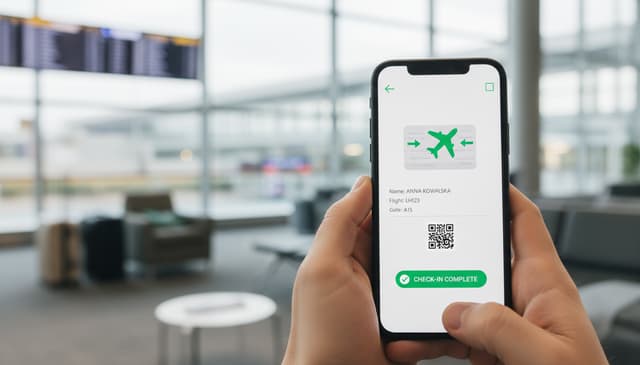 Praktyczny przewodnik po odprawie online przed podróżą lotniczą