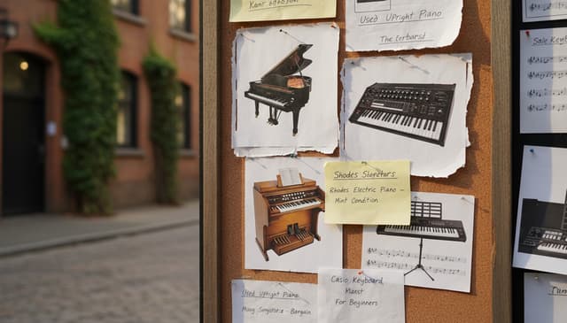 Ogłoszenia sprzedaży instrumentów klawiszowych – przewodnik 2024